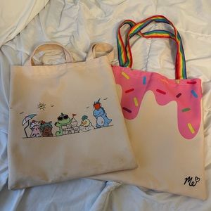 Set of 2 Moriah Elizabeth tote bags
